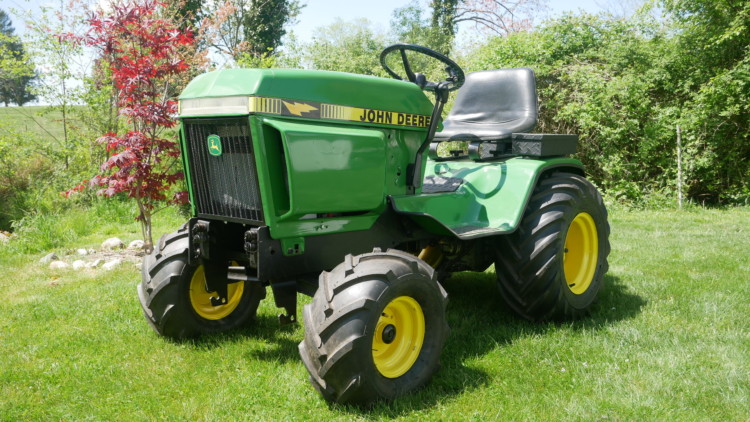 John deere 316 garden tractor sale